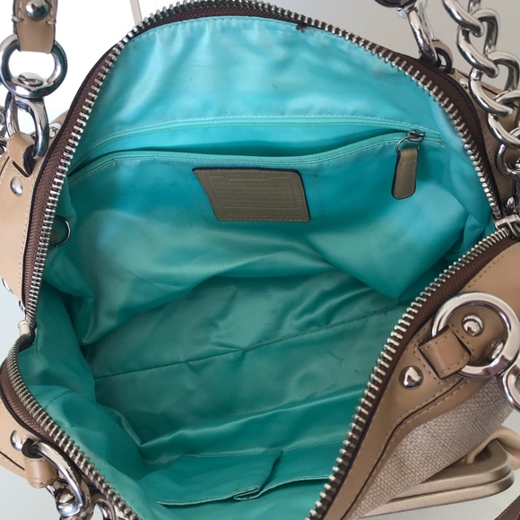 Coach large straw satchel - Picture 7 of 7